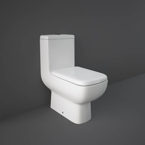 RAK Florence Rimless One-Piece Water Closet (S-Trap, 66cm)